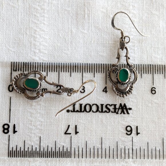 Barse Sterling Pendant on Chunky Stone Necklace-Choice of Sterling Earrings - Picture 14 of 14